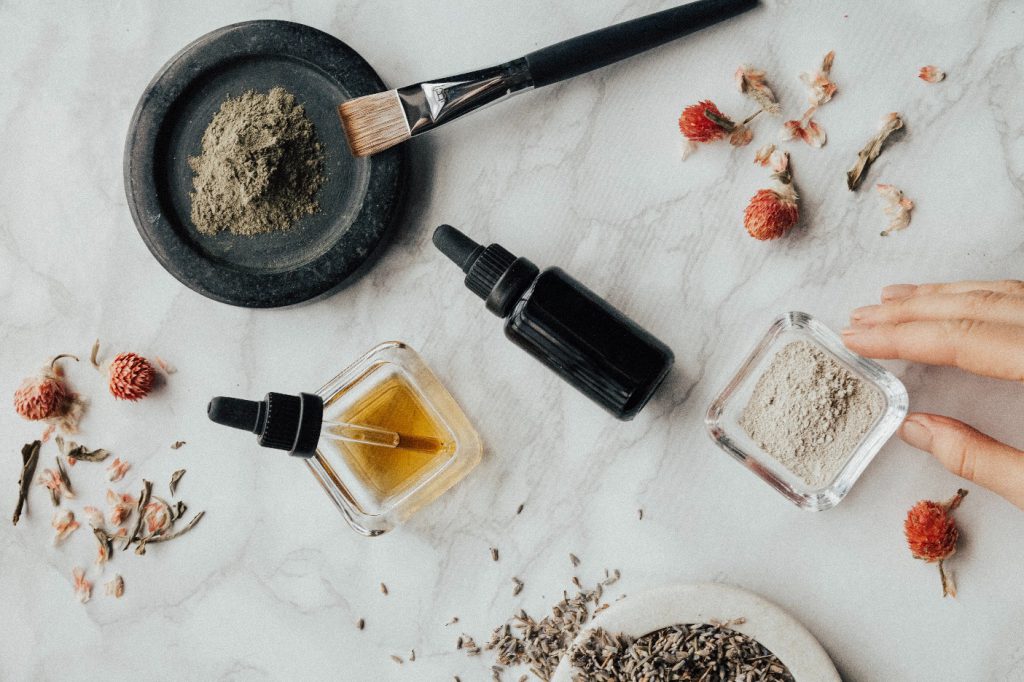 Nasya treatment — administering medicated oil through the nasal passage