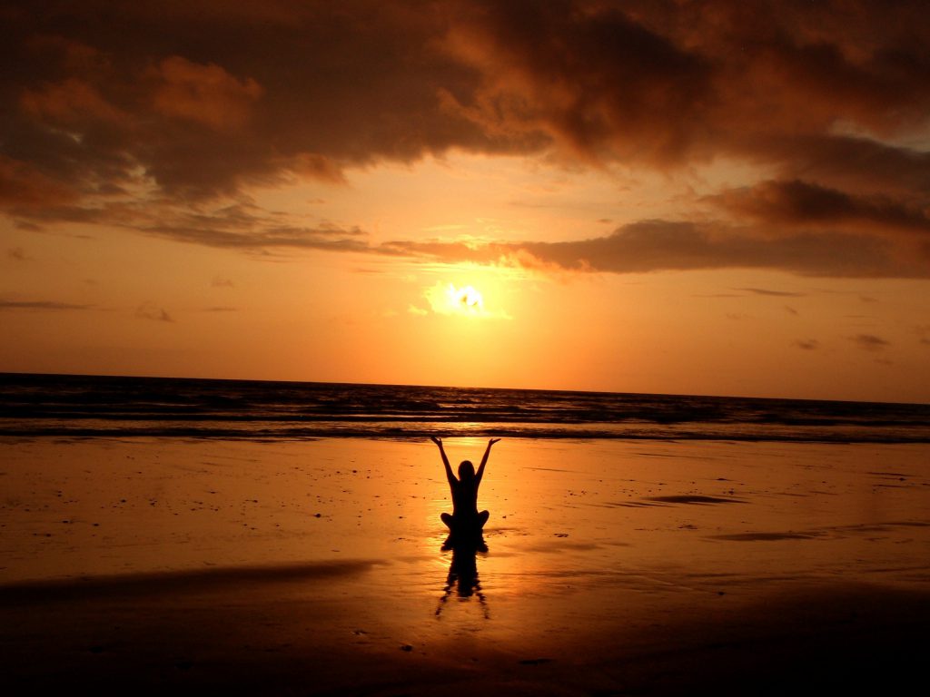 Yoga and meditation practice